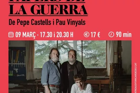 Programada una nova sessió de l’obra “Papers de la guerra”, de Pepe Castells i Pau Vinyals