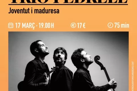 RESSONA CLÀSSICA – TRIO PEDRELL Joventut i maduresa