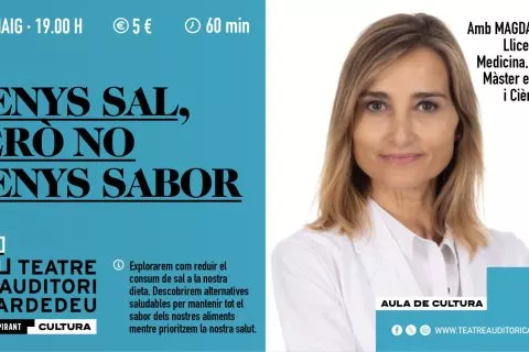 Aula de Cultura: MENYS SAL, PERÒ NO MENYS SABOR