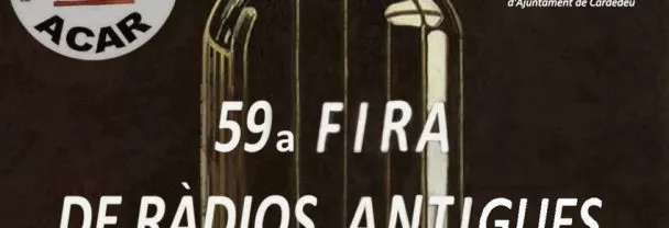 Imatge per 59a Fira de ràdios antigues – Fira de la primavera